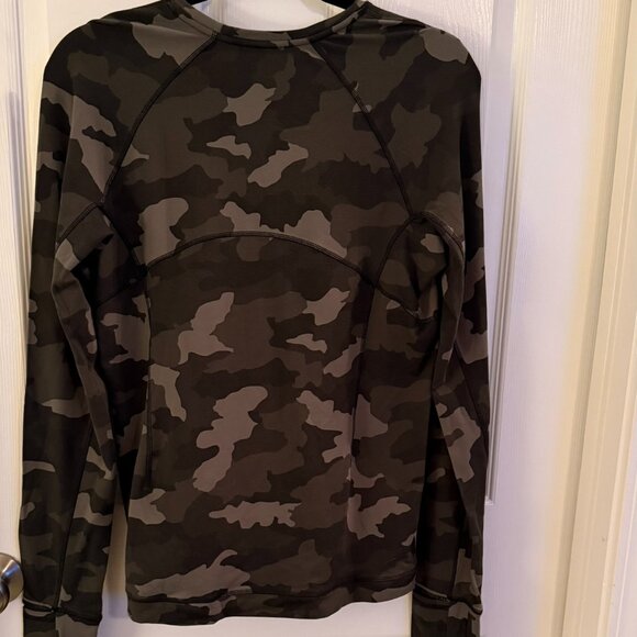 Lululemon NWT It's Rulu Run Long Sleeve Camouflage Shirt 10 - Picture 6 of 8